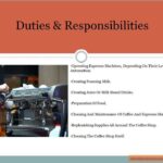 What are the duties and responsibilities of a barista?