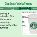 What are the ethical issues of Starbucks?