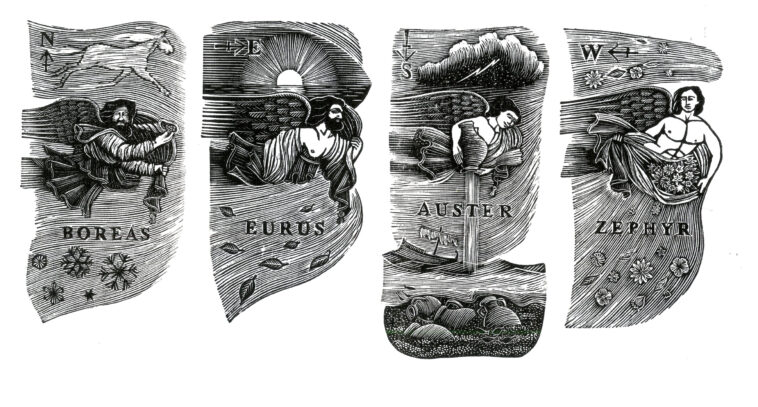 What are the four winds called?