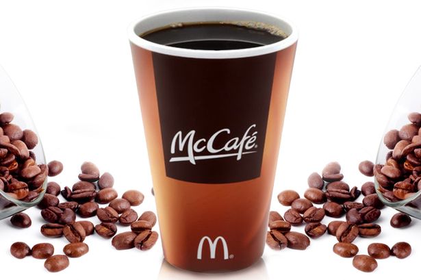 What are the hot coffees at mcdonalds?