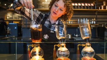 What are the names of the Starbucks Reserve blends?