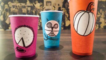 What are the new fall Starbucks cups?