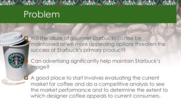 What are the problems faced by Starbucks?