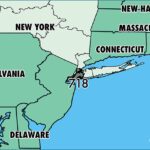 What area code is 718?