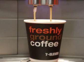 What brand is 711 coffee?
