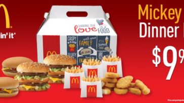 What comes in the 10 dollar box at McDonalds?