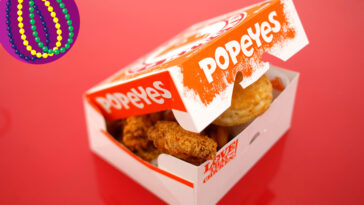 What comes with the $6 box at Popeyes?