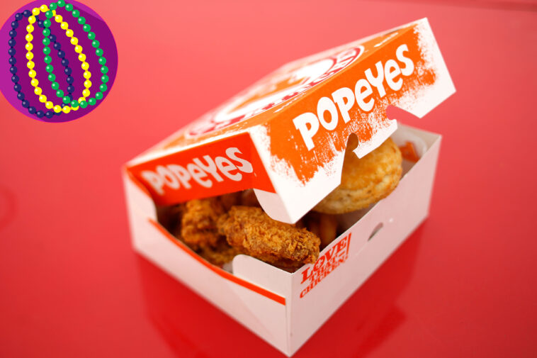 What comes with the $6 box at Popeyes?