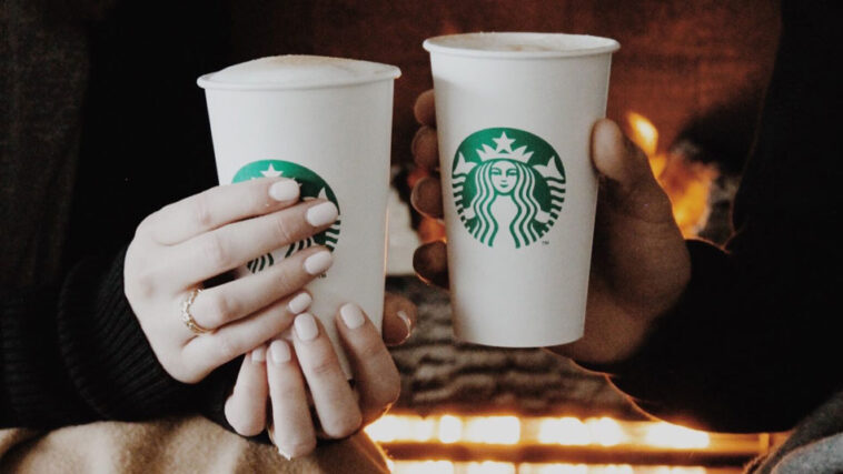 What companies is Starbucks partnered with?