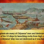 What did Laestrygonians do in The Odyssey?