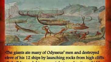 What did Laestrygonians do in The Odyssey?