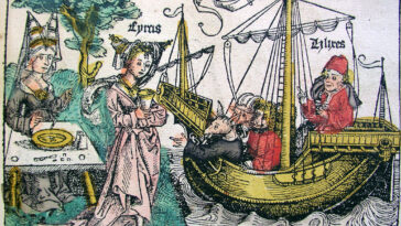 What did the sailors do with the bags of wind?