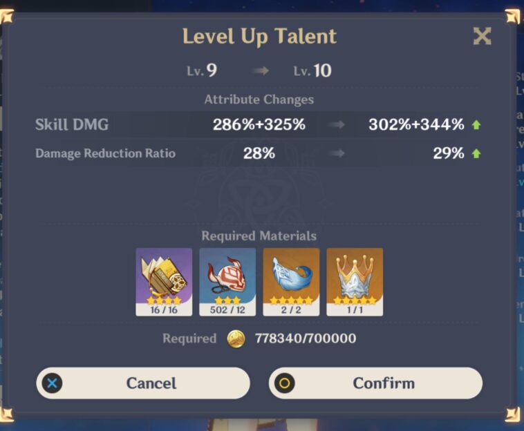 What does Ayato scale off of?