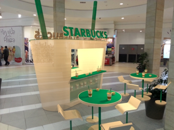 What does CF stand for at Starbucks?