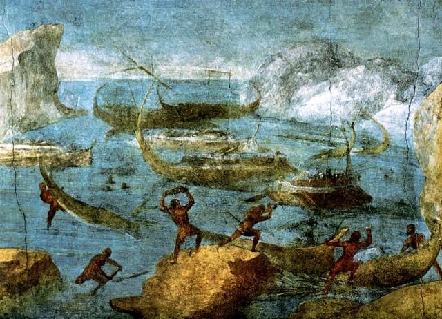 What does Laestrygonians symbolize in the Odyssey?