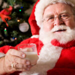 What does Santa Claus drink?