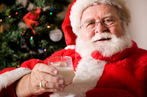 What does Santa Claus drink?