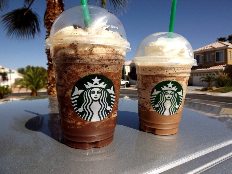 What does Starbucks use for Java chips?