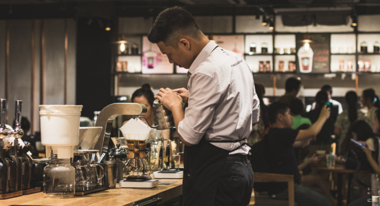 What does a barista do at Target?
