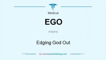 What does having an ego mean?