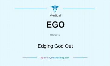 What does having an ego mean 