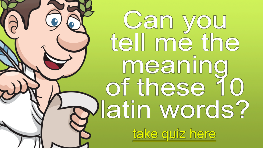 Latin Literary Terms