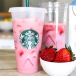 What does the pink drink from Starbucks contain?