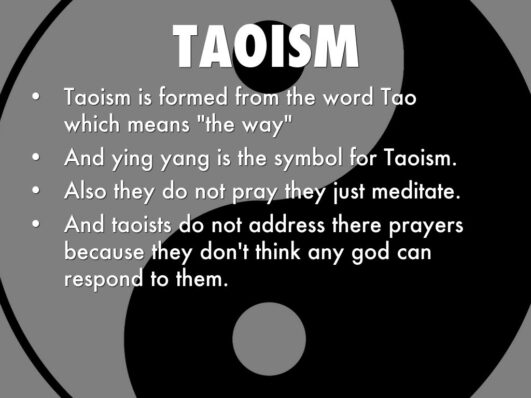 What does xiao mean in Taoism 