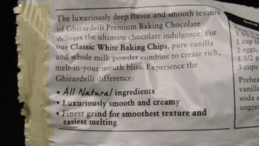 What flavor is Ghirardelli Classic White?