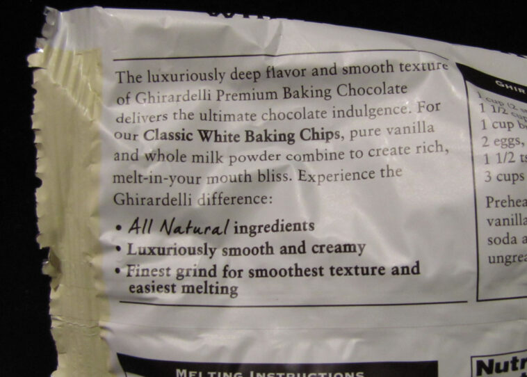 What flavor is Ghirardelli Classic White?