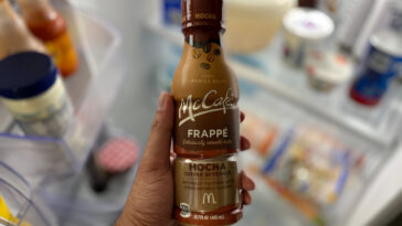 What flavors of Frappés does McDonald's have?