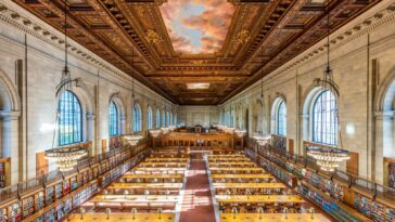 What floor is the Rose Reading Room on?