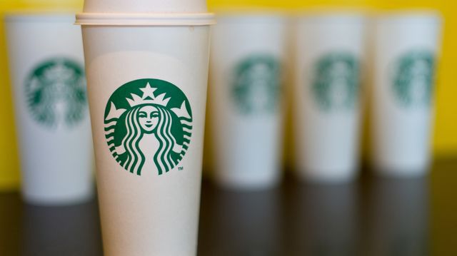 What gender goes to Starbucks the most?