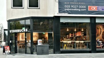 What gives Starbucks a competitive advantage?