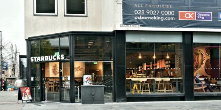 What gives Starbucks a competitive advantage?