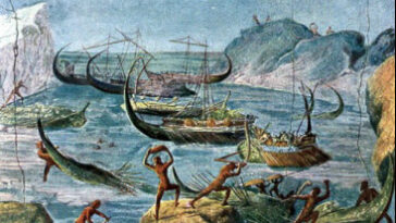 What happened at the island of Aeolus?