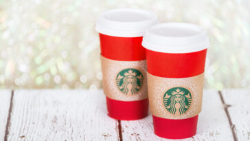 What holidays do Starbucks celebrate?