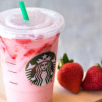 What ingredients are in the pink drink from Starbucks?