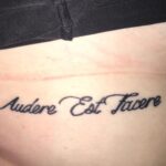 What is Audere EST Facere?