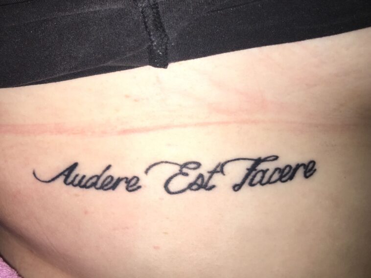 What is Audere EST Facere?