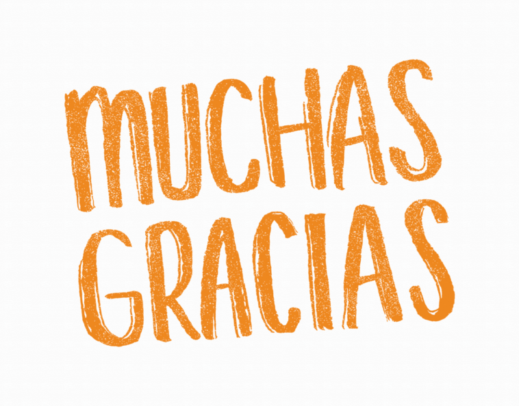 What is Muchas gracias?