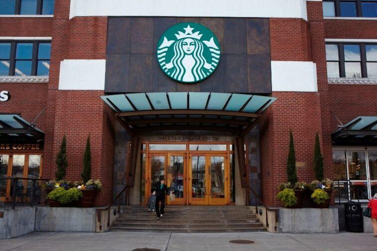 What is Starbucks corporate address?