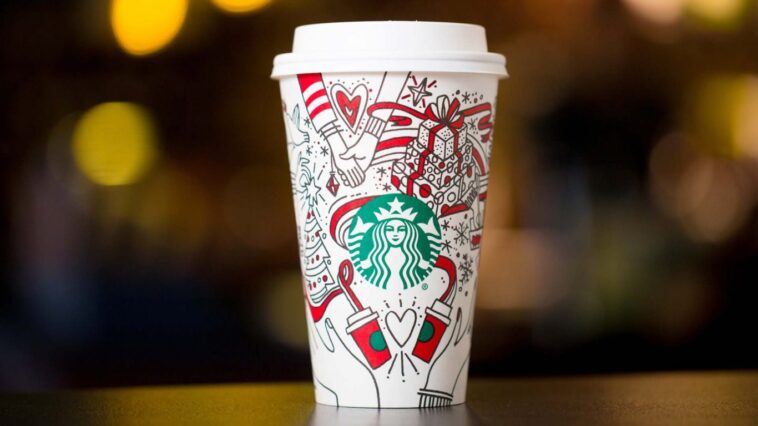 What is Starbucks doing with their cups?