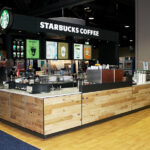 What is a Starbucks kiosk?