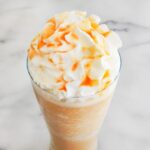 What is a caramel Frappuccino made of?