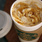 What is a caramel latte at Starbucks?