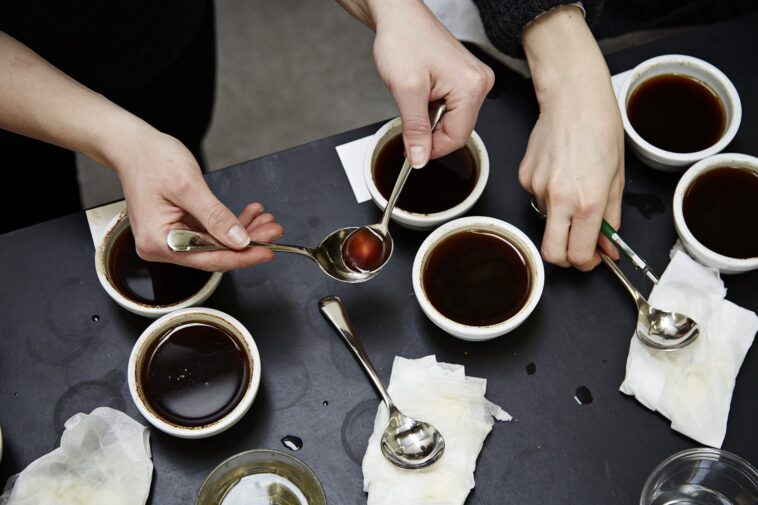 What is a coffee cupping spoon?