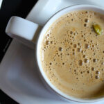 What is a coffee with milk called?