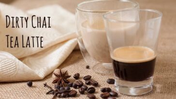 What is a dirty chai latte vs chai latte?