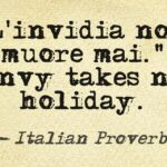 What is a famous Italian saying?